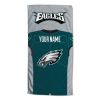 [Personalization Only] OFFICIAL NFL Jersey Personalized Beach Towel - Philadelphia Eagles - Personalization Only