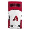 [Personalization Only] OFFICIAL MLB Jersey Personalized Beach Towel - Arizona Diamondbacks - Personalization Only