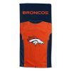 [Personalization Only] OFFICIAL NFL Jersey Personalized Beach Towel - Denver Broncos - Personalization Only