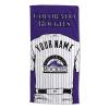 [Personalization Only] OFFICIAL MLB Jersey Personalized Beach Towel - Colorado Rockies - Personalization Only