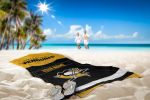 [Personalization Only] OFFICIAL NHL Jersey Personalized Beach Towel - Penguins - Personalization Only