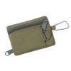 Outdoor Mini EDC Molle Pouch Waist Belt Bag For Camping Hiking Traveling - Black*2+Green