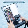 Waterproof Shoulder Bag; Crossbody Dry Bag For Touch Screen Phone Car Key; Outdoor Equipment For Beach Pool Diving Snorkeling Drifting - White