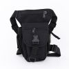 Waist And Leg Bag Cycling Outdoor Sports Fitness Sundries Storage Waterproof Waist Bag - Black