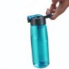 Portable Water Filter Bottle BPA Free Water Purifier with Intergrated Filter Straw for Outdoor Camping Hiking - Green