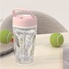 New 550ML Electric GYM Shaker Bottle Built-in Lithium Battery Outdoor Powder Shaker - Grey