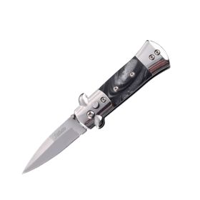 3.25" Stiletto Automatic Spring Assisted Knife (Option: Title)