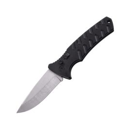 4.75" Spring Assisted Automatic Knife W/ Drop Point Blade (Option: Title)