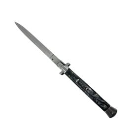 13.2" Jumbo Stiletto Automatic Knife (Option: Title)